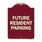 Signmission Reserved Parking Future Resident Parking Heavy-Gauge Aluminum Sign, 24" x 18", BU-1824-23049 A-DES-BU-1824-23049 - alternate 1